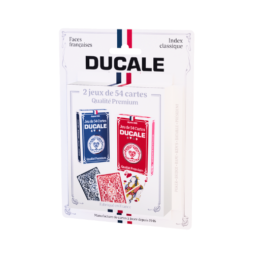 Jeu de Rami - La Ducale - 2x54 cartes - Marron - A partir de 6 ans - Enfant  - Mixte - Cdiscount Jeux - Jouets